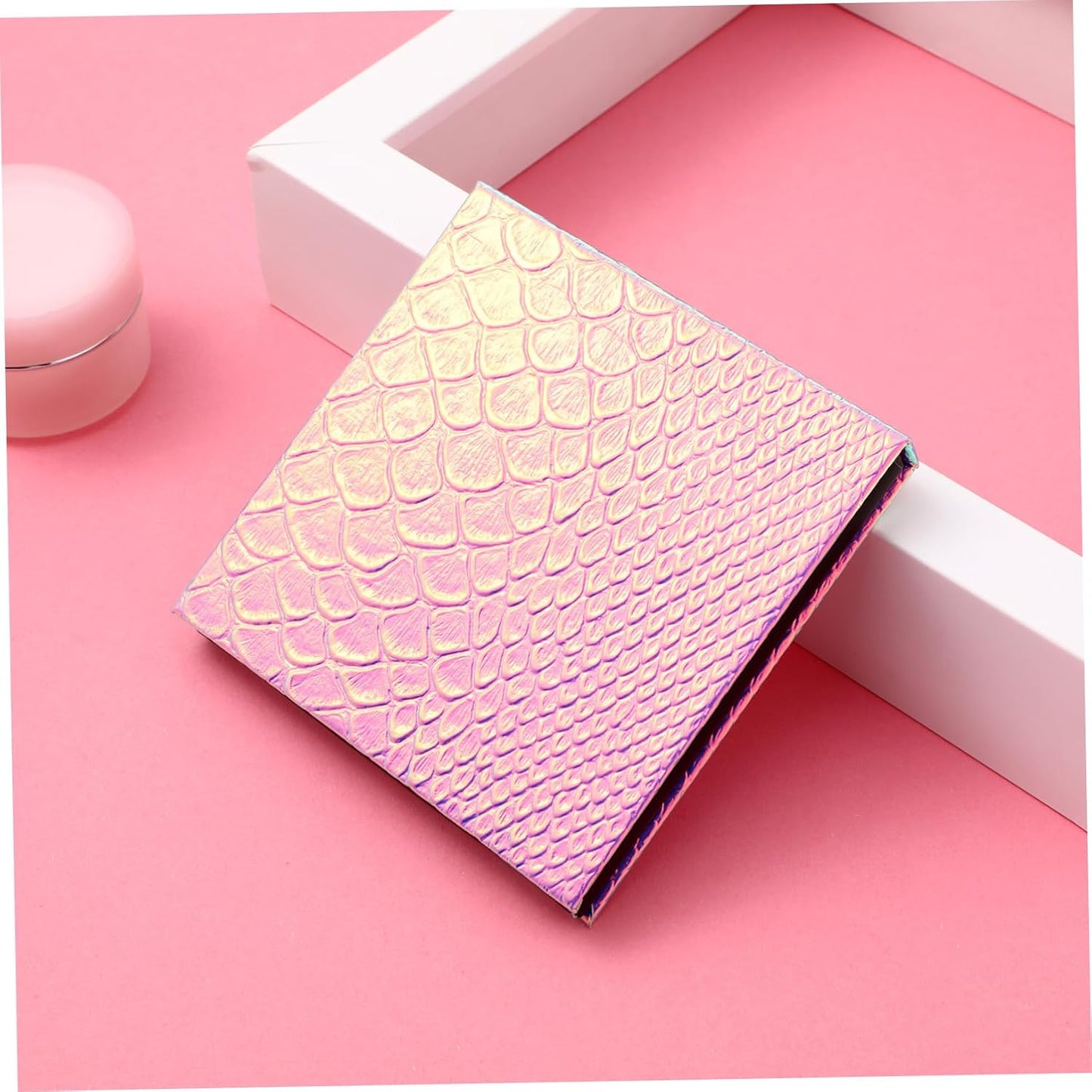 1 Set Empty Makeup Tray Magnetic Makeup Pan Magnetic Palette Empty Cosmetics Palette Empty Eyeshadow Holder Make up Palette Paper Eye Shadow Travel Blush Powder