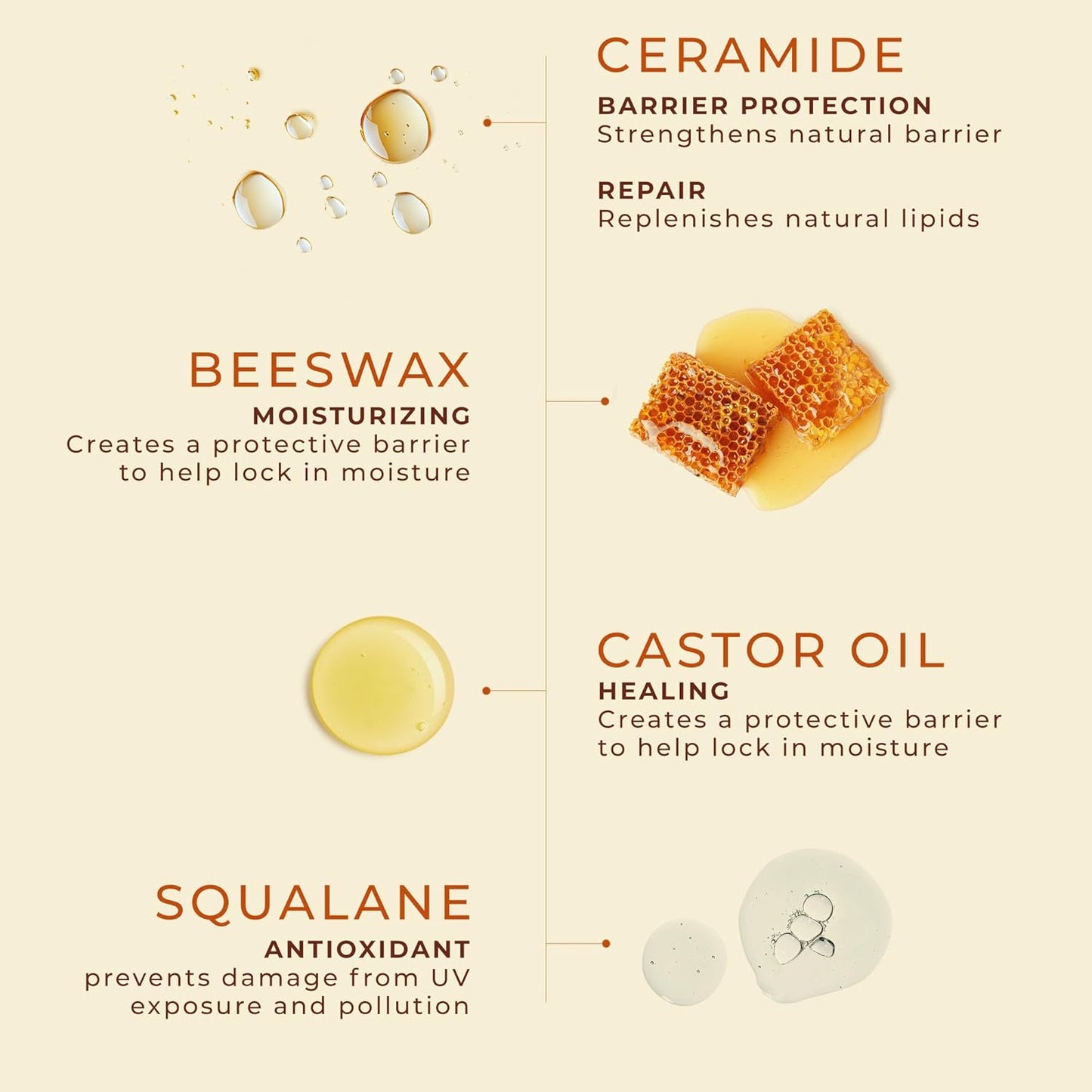 Mango Lip Balm Hydrating & Nourishing, Natural, Long-Lasting Lip Moisturizer with Castor Oil, Barrier Protection, Smooth Lip Care, Chapped Lip Repair, Non-Waxy & Cruelty-Free, Gentle for All Ages