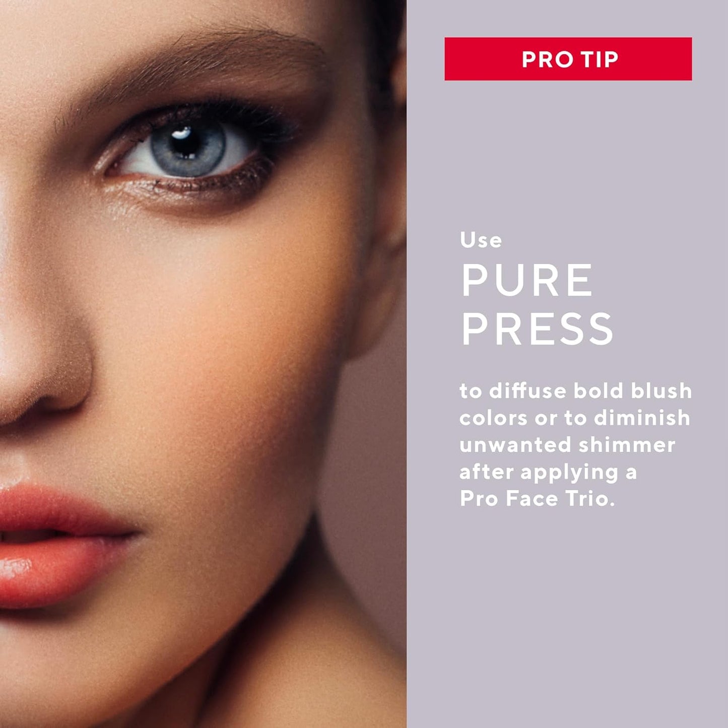 Mirabella Invincible Pure Pressed Powder Foundation - Buildable Mineral Makeup & Blurring Setting Powder for All Skin Types - HD Matte Finishing - Deep D13