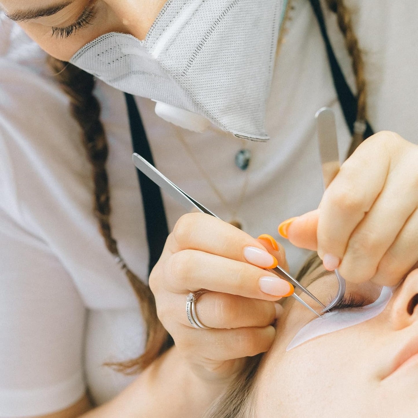 30 Pairs Under Eye Patches, Isolation Eyelash Extension Pads, Under Eye Gel Pads for Pro Salon and Individual, DIY Lashes Extension Supplies (Purple)