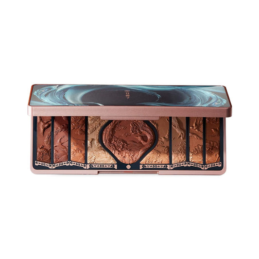 FLORASIS Floral Engraving Phoenix Makeup Palette (02 Retro Brown)