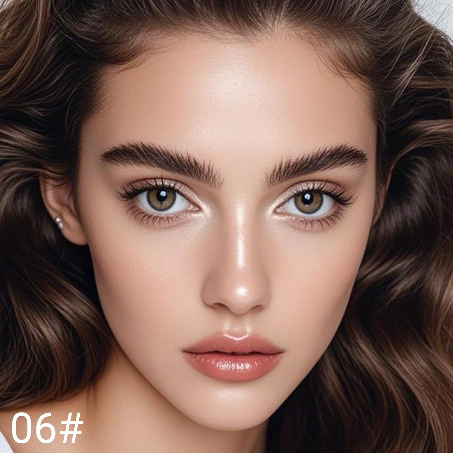 Erinde Waterproof Eyeshadow Stick, Cream Eye Shadow Stick, Long-Lasting, Crease-Proof, Cream to Powder Buildable & Blendable Eye Shadow Pencils Crayon, Vegan & Cruelty-Free, 06 Oyster