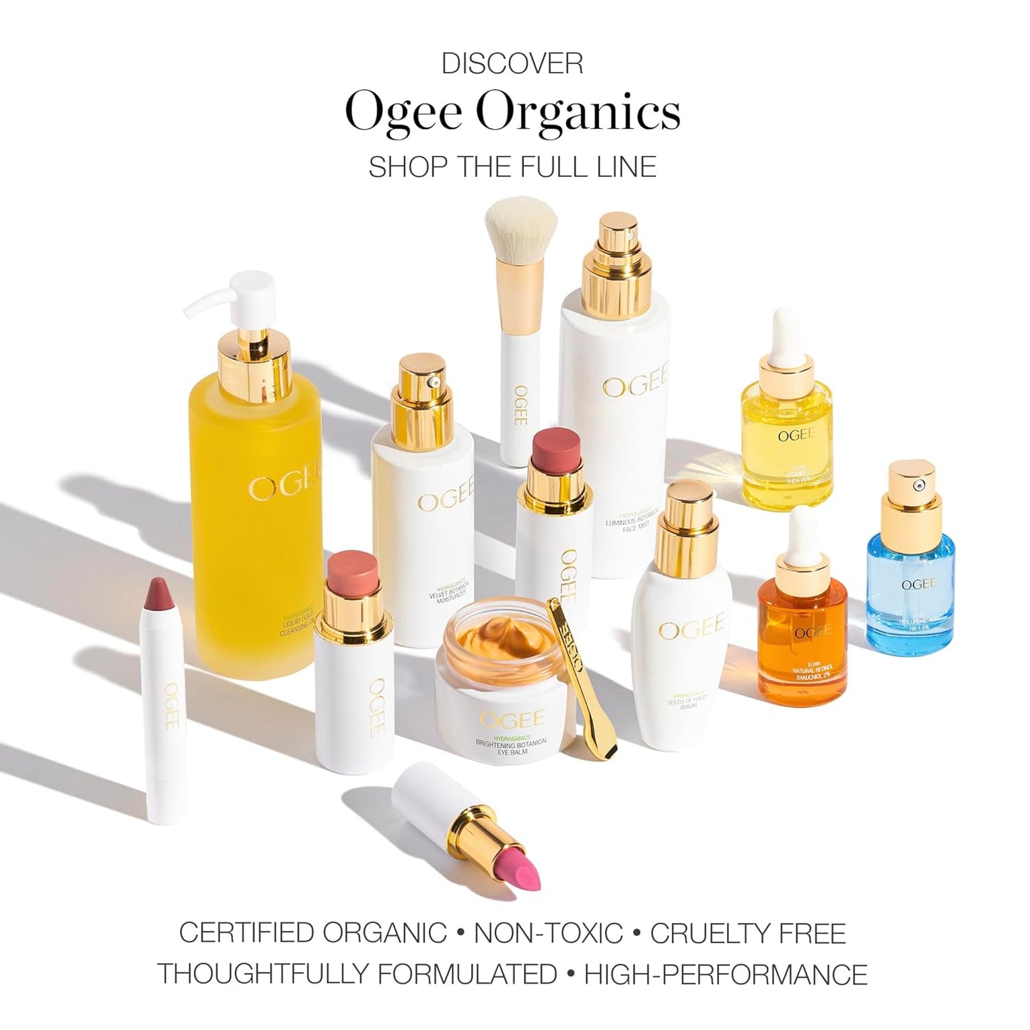 Ogee Sculpted Complexion Foundation Stick (Birch 0.5N - Fair, Neutral Undertones) Full Coverage Foundation Makeup - Instantly Balance & Even Complexion - 70% Organic Ingredients