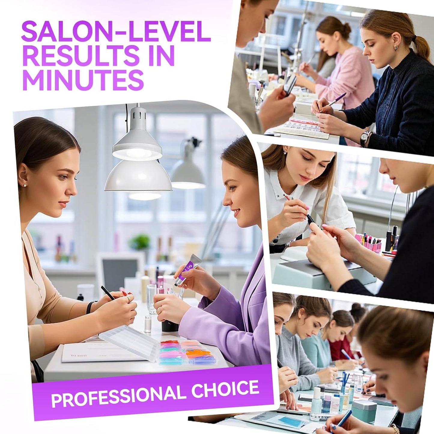 288pcs Nail Dual Forms for Buildergel: Gelike EC 12 Unique Styles & Sizes for Professional Salon-Quality Manicures at Home