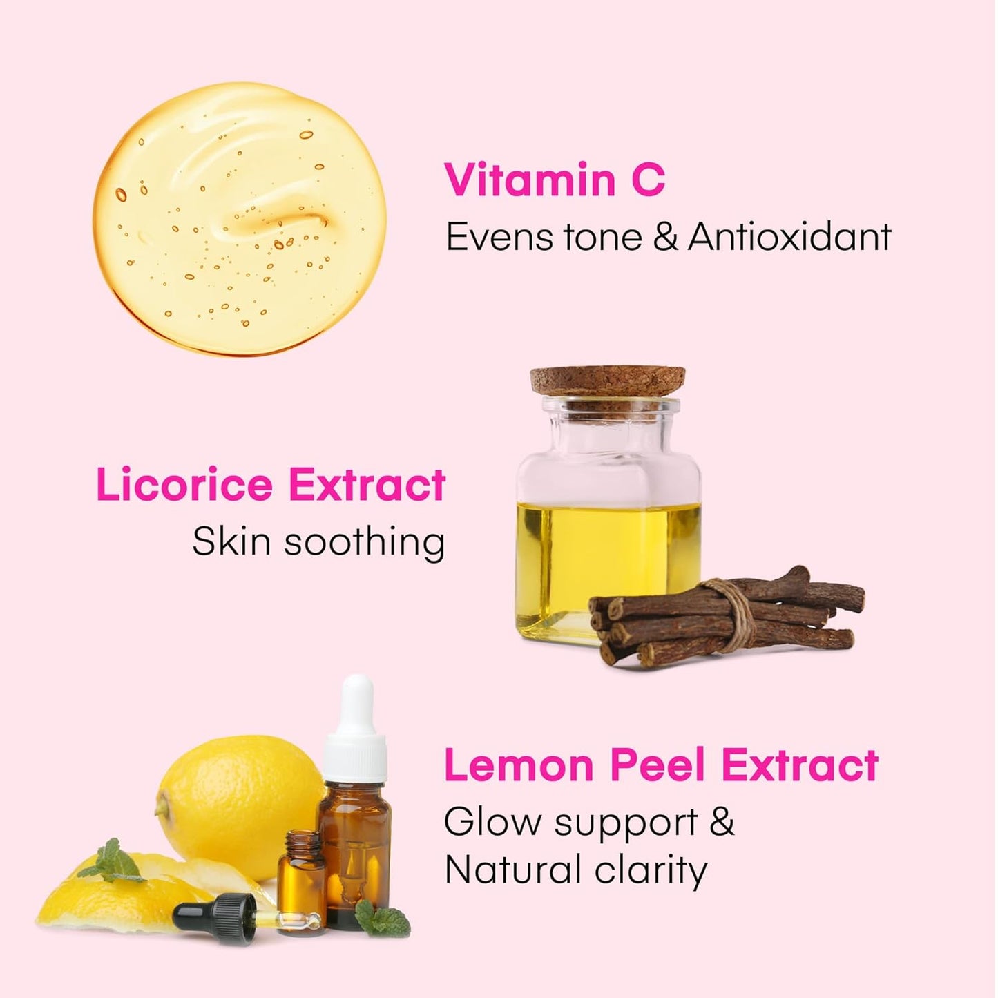 Lip Lightening for Dark Lips: for Smokers, Dry or Uneven-Toned Lips – Restores Natural Look & Moisture with VC, Lemon Peel & Licorice – Refreshing Mint Scent – 15 mL