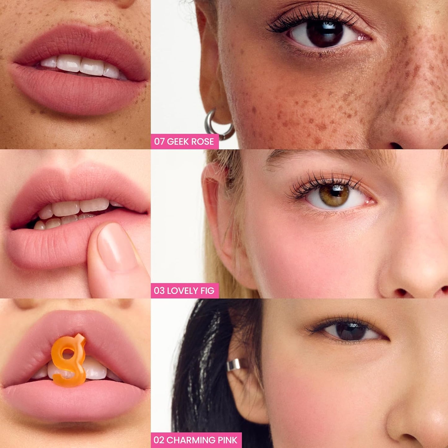 COLORGRAM NUDE BLUR TINT 16 ROMANTIC CORAL | Soft Velvet Matte Liquid Lipstick & Cheek Tint | Lightweight Blurring Tint for a Smooth & Airbrushed Finish | Long-Lasting & Non-Sticky Formula