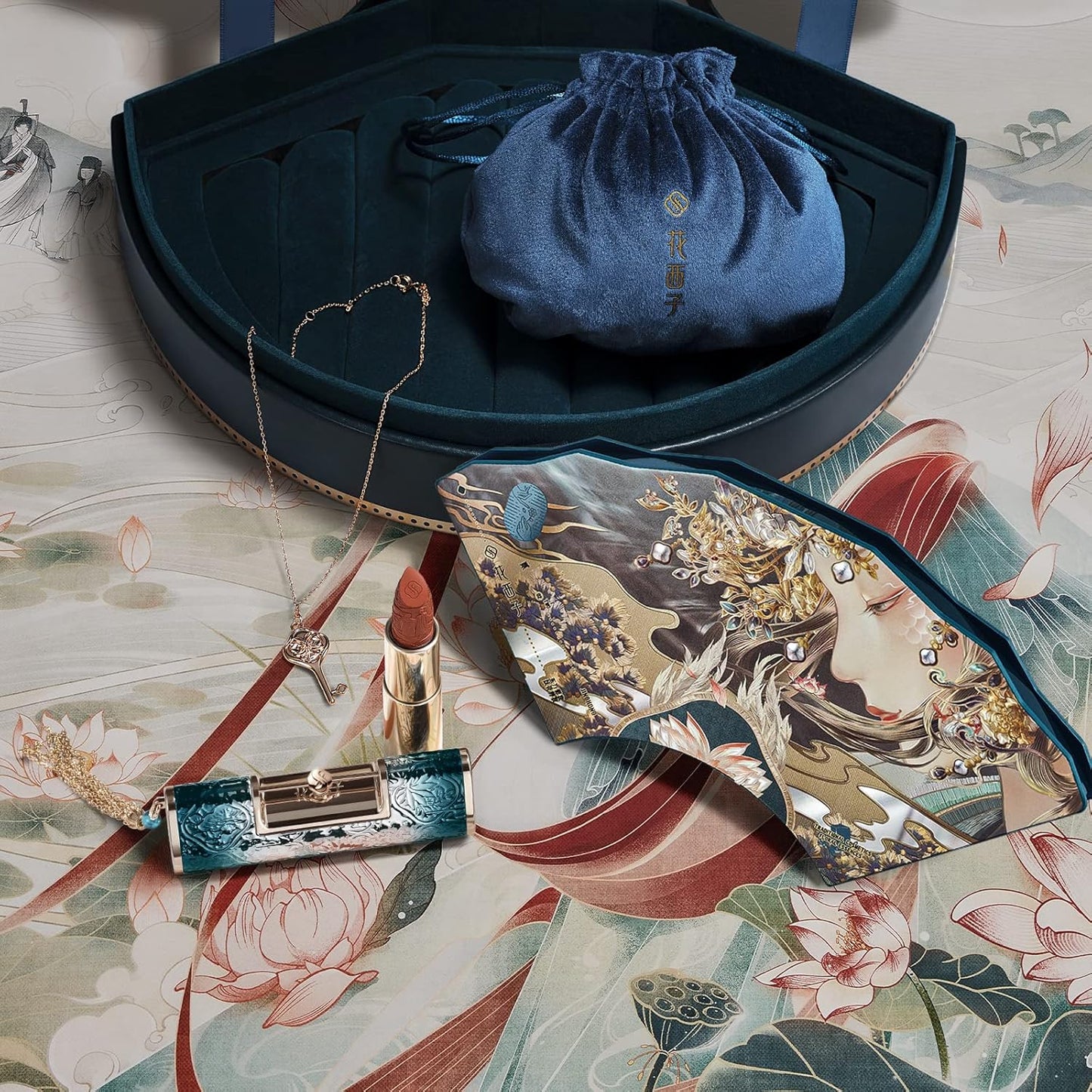 FLORASIS Floral Engraving Odey Makeup Palette (The First Sight+M2525)