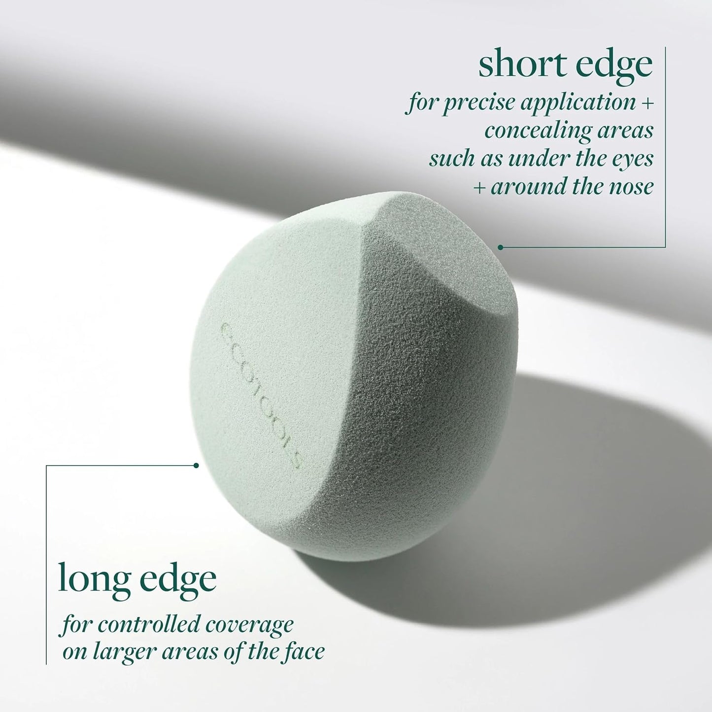 EcoTools Blurring Blender Makeup Sponge, Makeup Blending Sponge For Blurred Skin, For Liquid & Cream Foundation, Cloud Coverage Memory Foam, Eco Friendly, Latex Free, Cruelty-Free & Vegan 1 Count