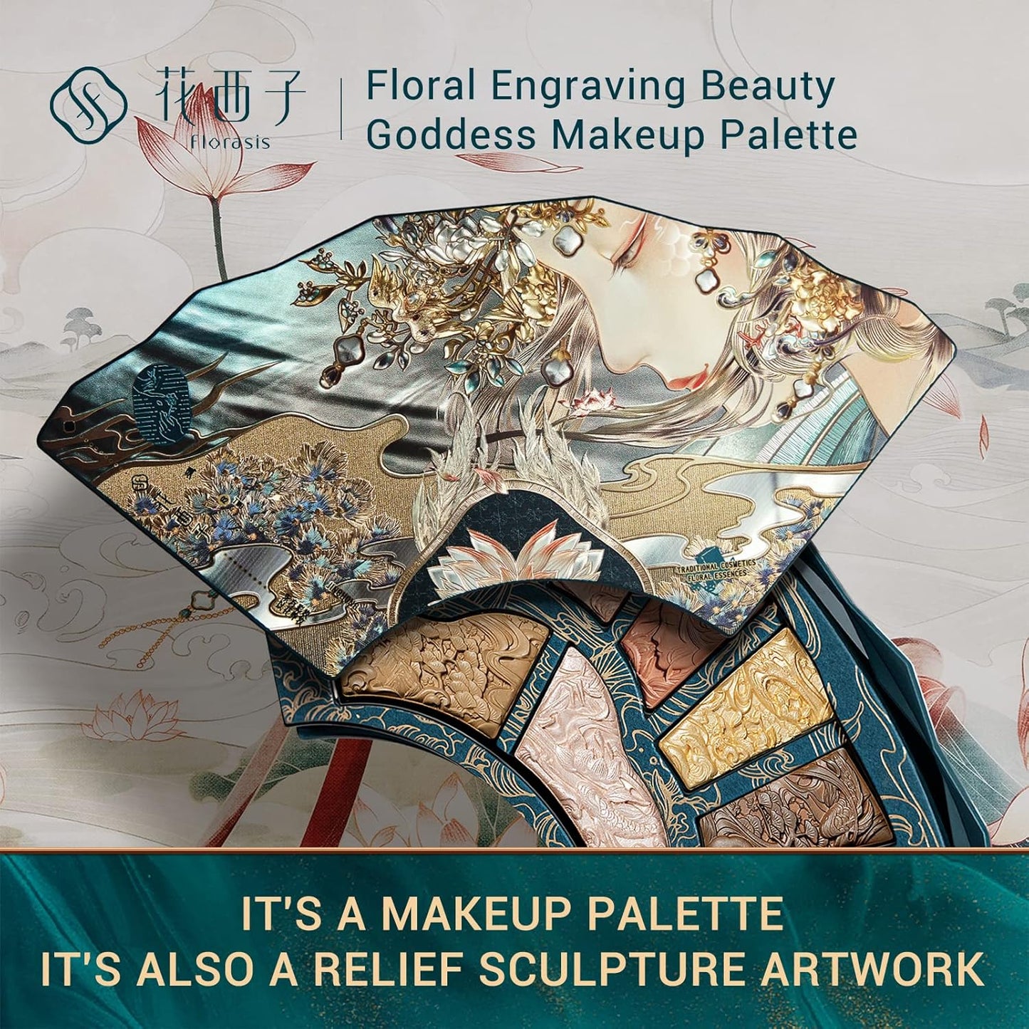 FLORASIS Floral Engraving Odey Makeup Palette (The First Sight)