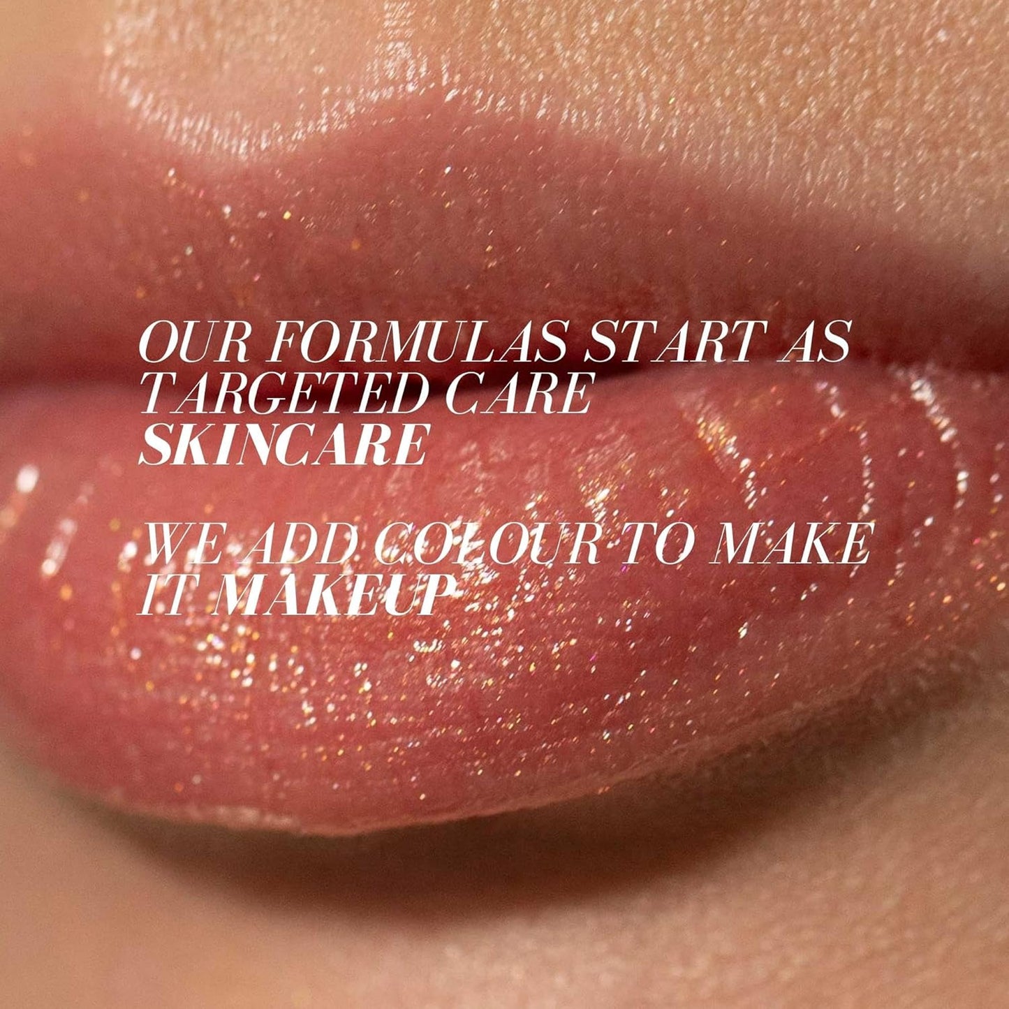 FITGLOW Beauty Lip Colour Serum | Hydrating Lip Gloss | Plumping Anti-Aging Lip Treatment | Natural Shine with Pomegranate Sterols & Collagen | Buildable Color for Dry Chapped Lips | Rosé- 10g