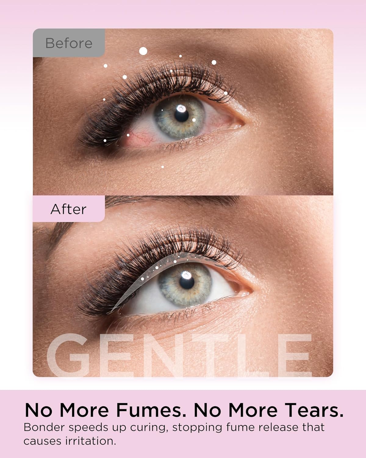 BEYELIAN Lash Bonder for Eyelash Extension, Lash Sealant, Super Bonder Longer Retention, Can Wash Face Free, Help Glue Bond Better, Glue Primer Accelerate Drying Time, Low Irritation, Water Oil Proof