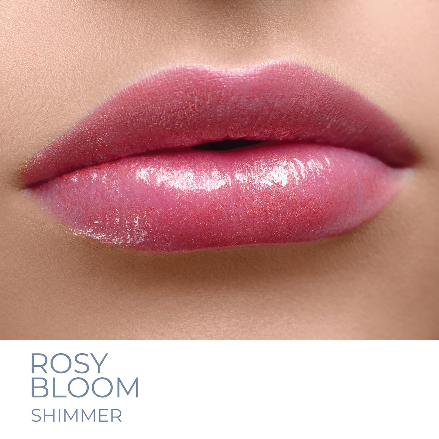 Tinted Lip Balm. Moisturizing Sheer, Buildable Lip Color with Hyaluronic Acid, Vitamin E and Rich Oil, Perfect Revitalizer for Chapped Lips. Beauty Plumper Moisturizer 0.21oz - Rosy Bloom