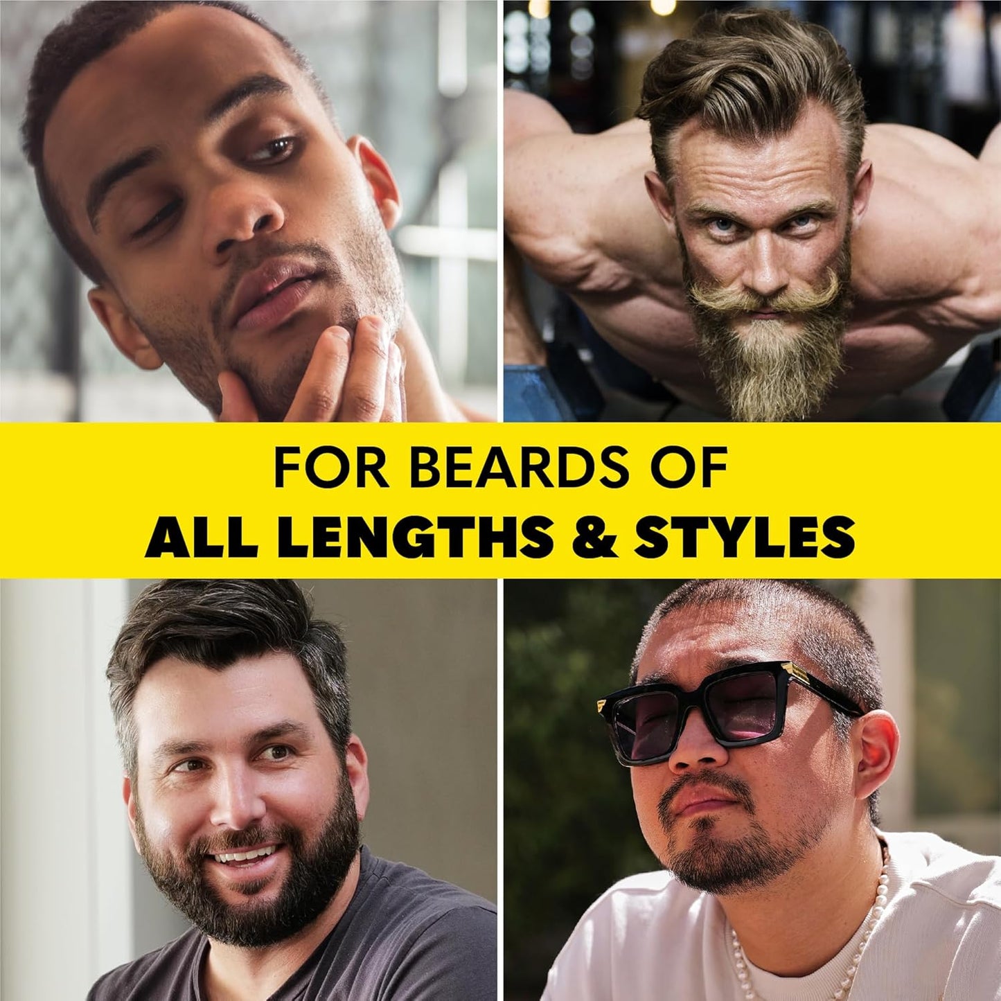 Beard Club Men's Boar Bristle Brush - Birchwood Grooming Tool for Styling, Taming and Healthy Beard Growth