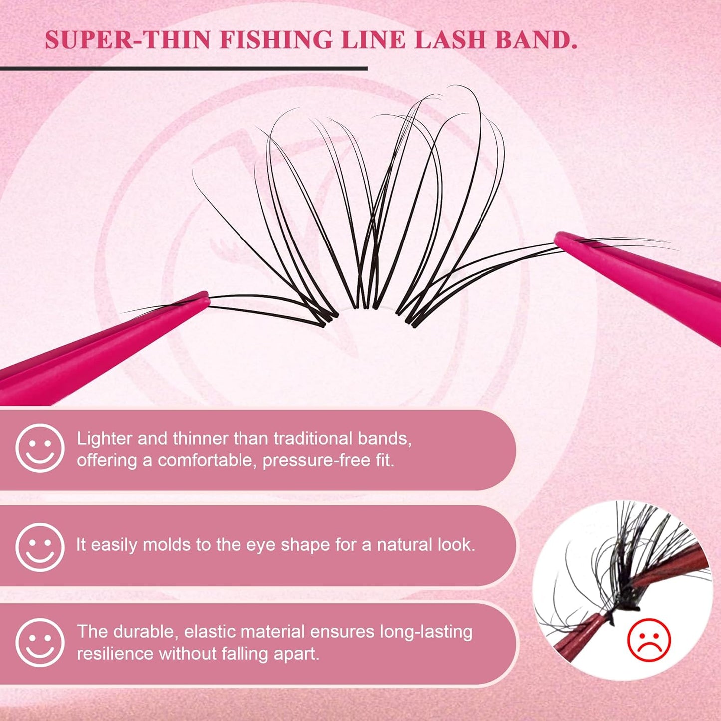 Lash Clusters Kit - Wispy Natural & Manga Spiky Lash Cluster Invisible band 8-16mm Eyelash Clusters Kit D Curl Lash Extension Kit WideSpan with Bond and Seal DIY at Home