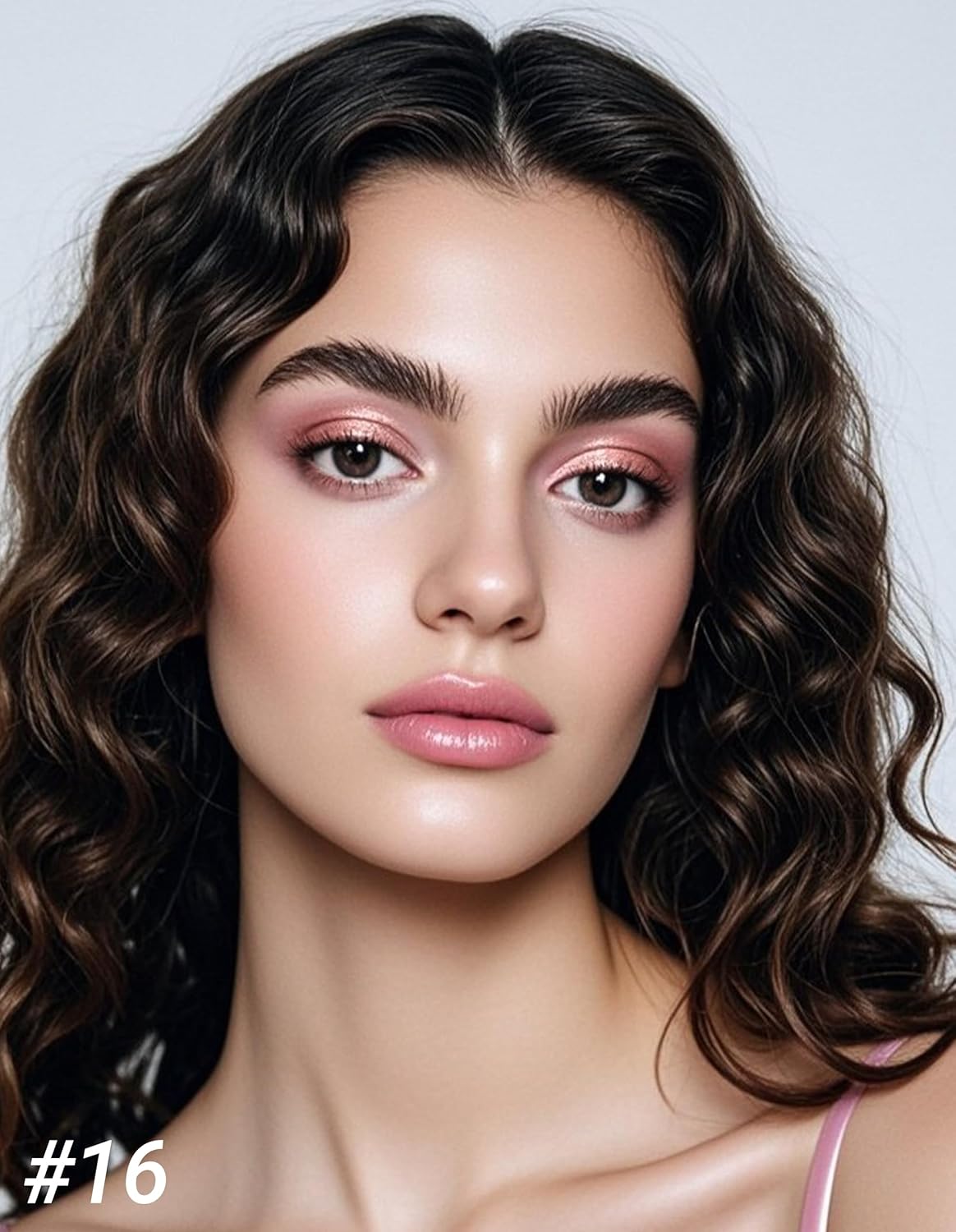 Erinde Shimmer Cream Eyeshadow Stick, Long Lasting Metallic Eye Shadow Sticks, Waterproof Creamy Glitter Eyeshadow Pencil, High Pigmented Blendable Neutral Eye Makeup, 16 Champagne Shimmer