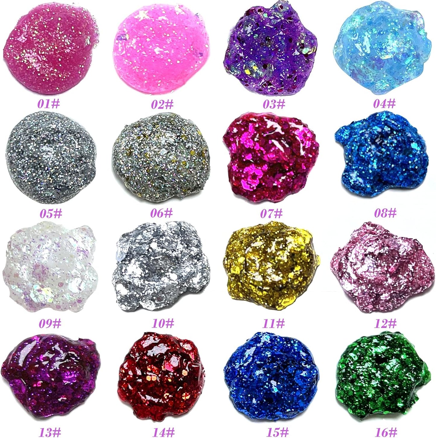 Holographic Face Glitter Gel Body Shimmer Makeup for for Hair, Face, Clavicle, Arm, Nail, Eyeshadow, Long Lasting Waterproof Mermaid Sequins Party Glitter for Rave Festival, 1.35oz (Peach #1)
