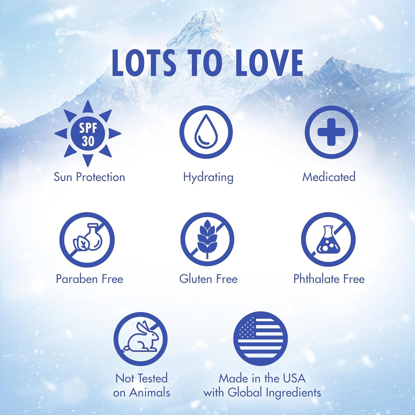 Mentholatum (R) Natural Ice (R) Sport Broad Spectrum SPF 30 Medicated Lip Balm - 12 Pack of 4.2 g Tubes