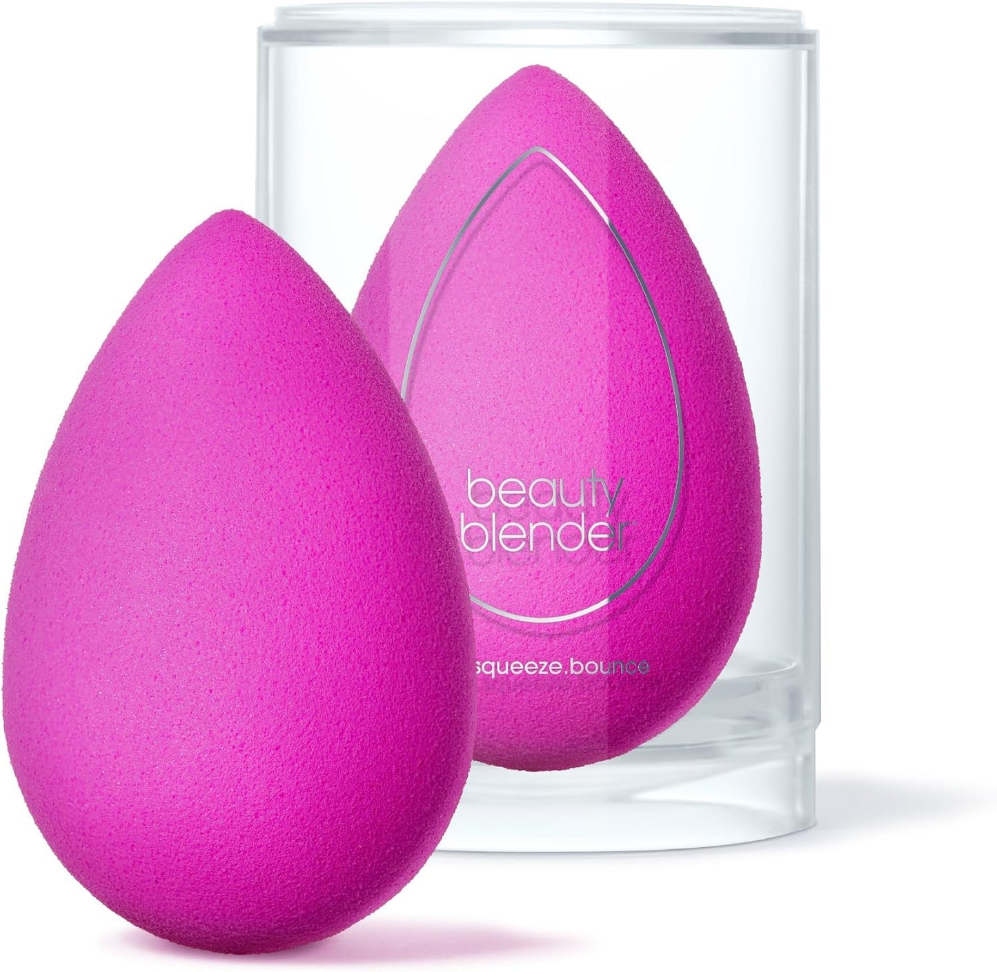 Beautyblender® | Electric Violet Beauty Blender Makeup Sponge, Super-Soft Foam Easily Blends Foundations, Powders & Creams, Made in USA, Reusable, Washable, Streak Free Application, Vegan