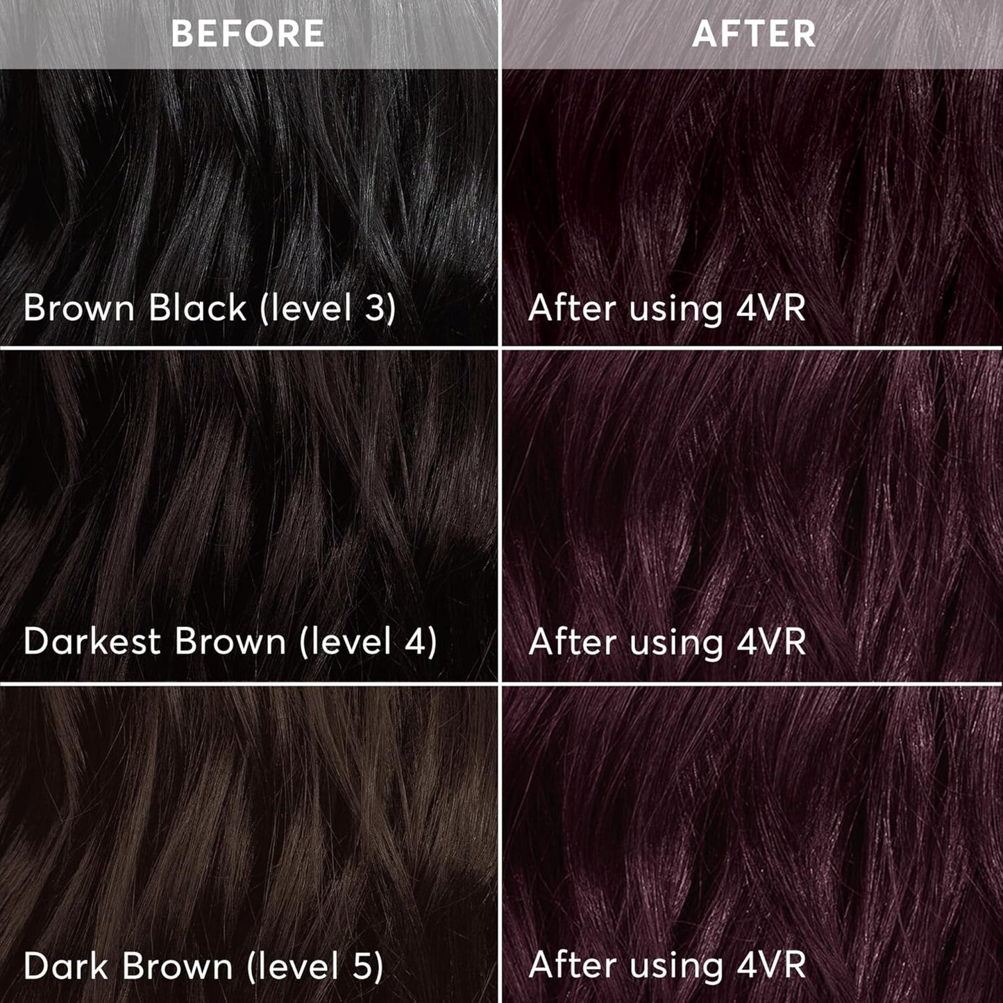 Madison Reed Radiant Hair Color Kit | 4VR Darkest Cool Sangria (Volterra Amethyst) for 100% Gray Hair Coverage | Salon Quality Permanent Hair Dye | PPD-Free & Ammonia-Free | (Packaging Varies) 1 Pack