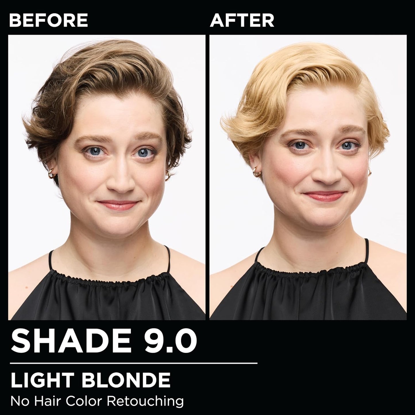 Garnier Hair Color Olia Ammonia-Free Brilliant Color Oil-Rich Permanent Hair Dye, 9.0 Light Blonde, 2 Count (Packaging May Vary)