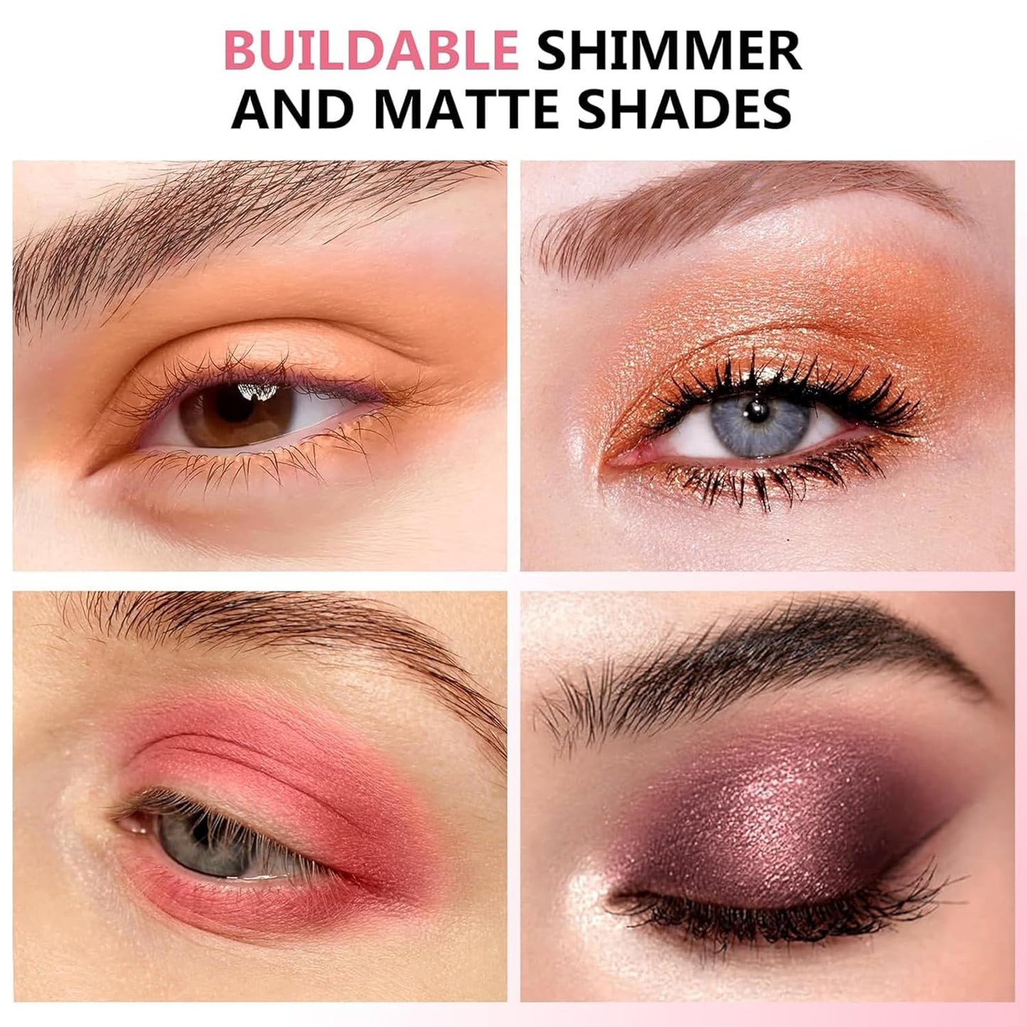 Eyeshadow Palette,Eye Shadow Pallet Makeup 15 Colors,Colorful Highly Pigmented Matte & Shimmer Makeup Eyeshadow for Women (RED LEOPARD)