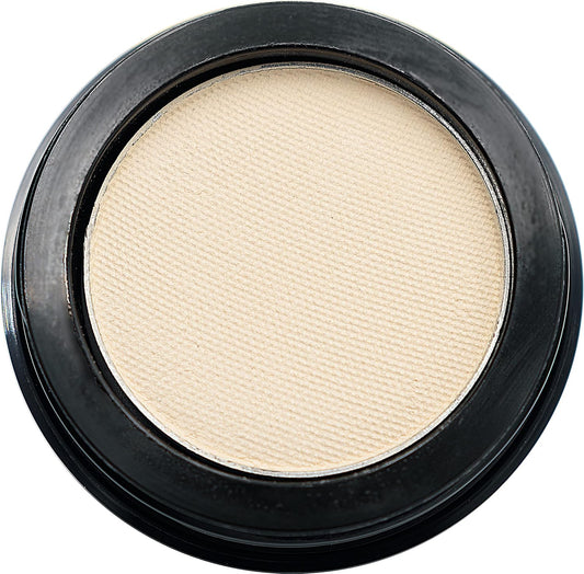 Naked French Vanilla Off White Nude Neutral Matte Pressed Powder Single Vegan Eyeshadow; Talc, Paraben & Cruelty Free