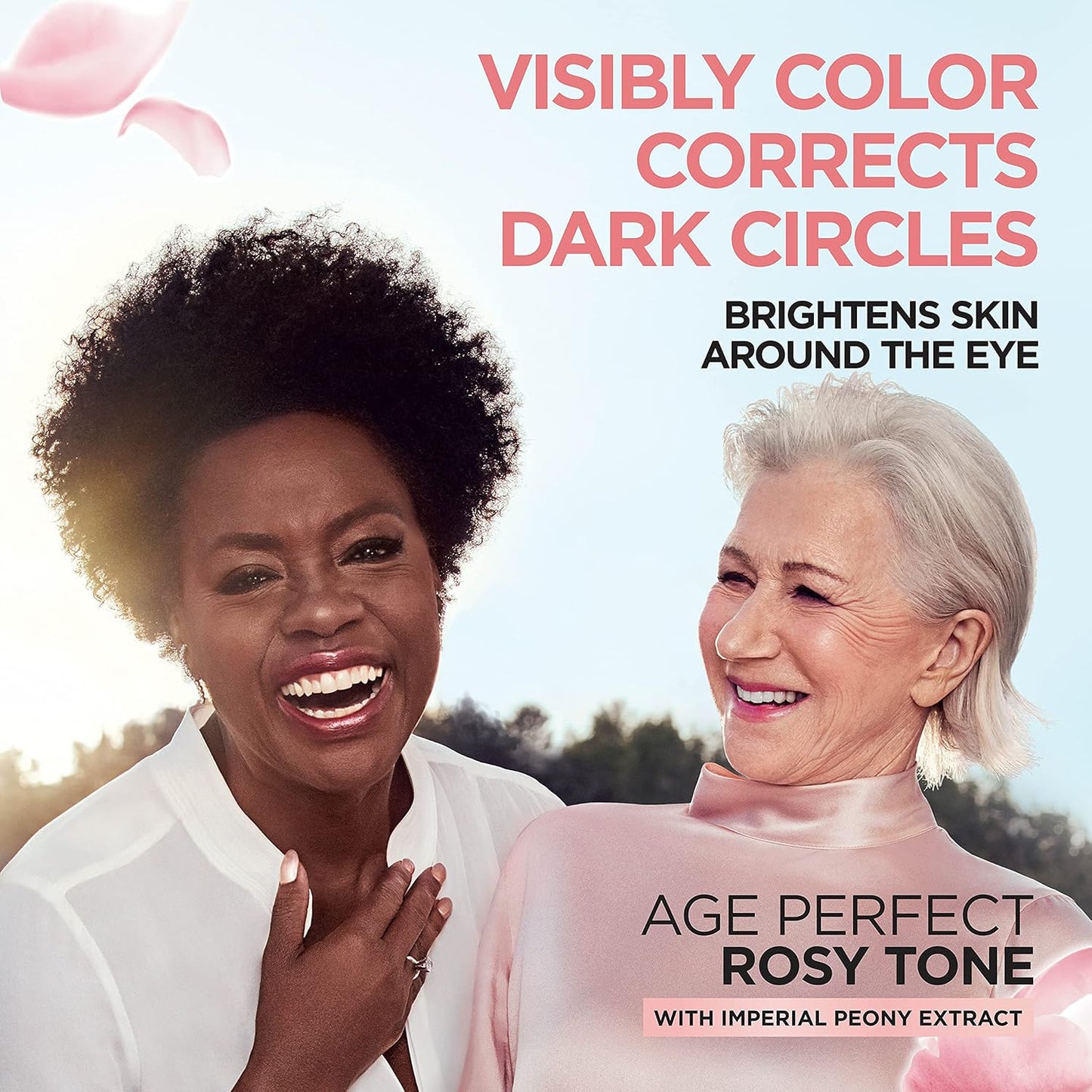 L'Oreal Paris Age Perfect Rosy Tone Anti-Aging Eye Cream, For Dark Circles & Wrinkles .5 oz